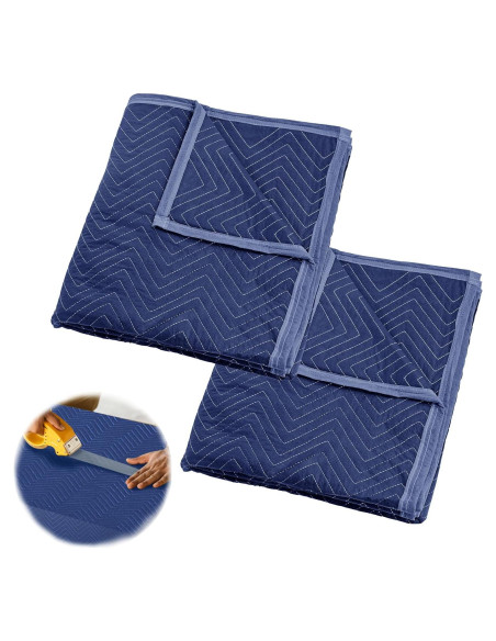 2 Manteles de Mudanza TwomHom 203x183cm Alta Resistencia 2 Manteles de Mudanza TwomHom 203x183cm Alta Resistencia