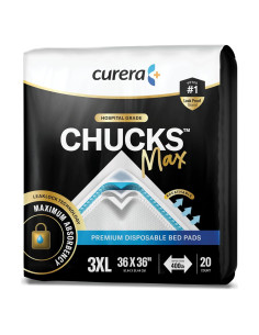 Almohadillas Desechables Chucks MAX 91x91 cm para Incontinencia