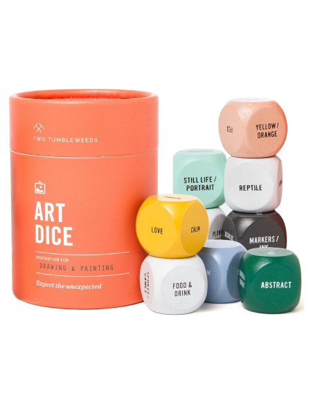 Dados de Arte Two Tumbleweeds - Set de 9 Dados Creativos Dados de Arte Two Tumbleweeds - Set de 9 Dados Creativos