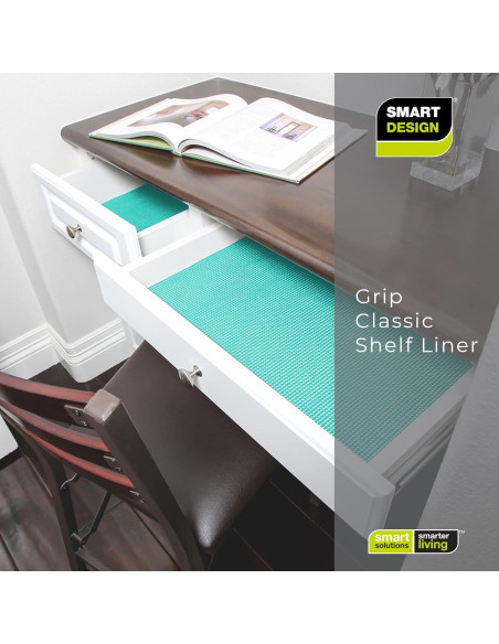 Forro de Estante Antideslizante Menta 45.72x152.4 cm Diseño Inteligente Forro de Estante Antideslizante Menta 45.72x152.4 cm Diseño Inteligente