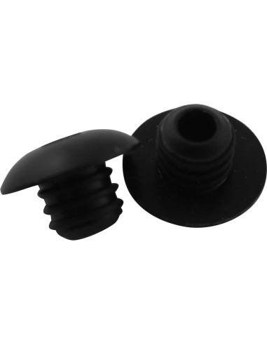 50 Tapones de Goma Rosca LQ Industrial para Ganchos de Tablero