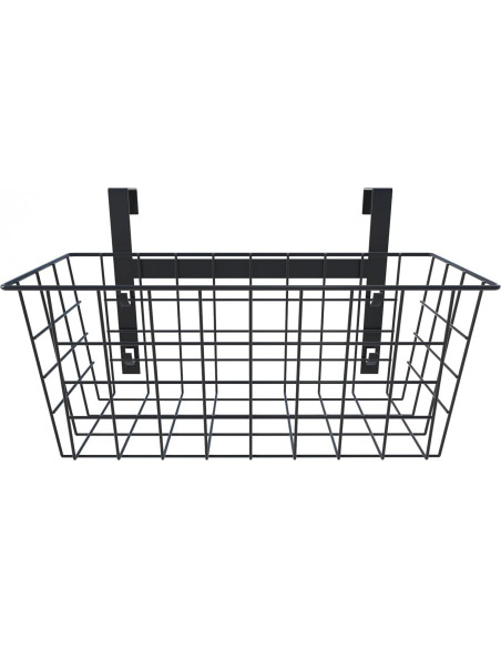 Cesta de Almacenamiento en Rejilla MaraFansie - Paquete de 4, Negra Cesta de Almacenamiento en Rejilla MaraFansie - Paquete de 4, Negra