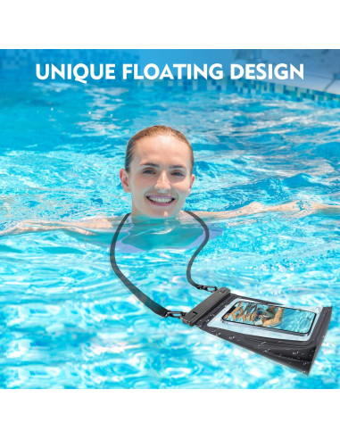 Funda Flotante Impermeable Grande PEDVSTY para Teléfono