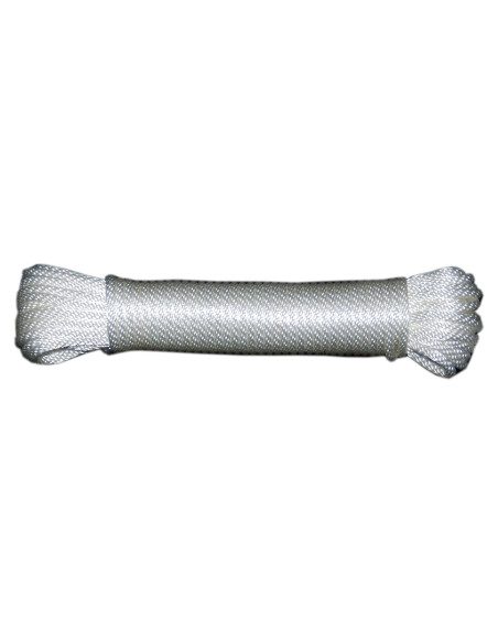 Cuerda de Nylon Trenzada T.W. Evans 15.24m 0.64cm 96.2kg Cuerda de Nylon Trenzada T.W. Evans 15.24m 0.64cm 96.2kg