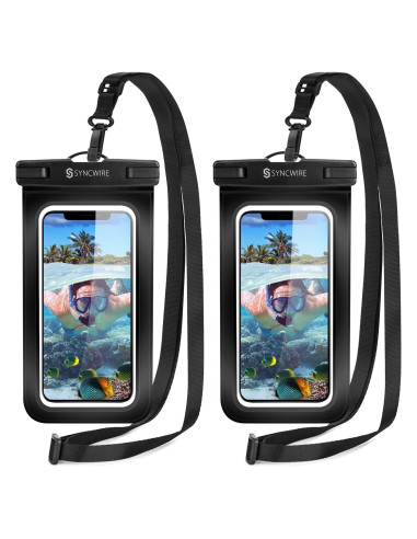 SYNCWIRE Funda Impermeable Universal IPX8 para Teléfono 7"