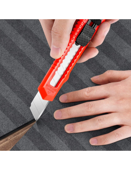 Cuchillo Utilitario Retráctil DIYSELF 30 Paquete 18mm Cuchillo Utilitario Retráctil DIYSELF 30 Paquete 18mm