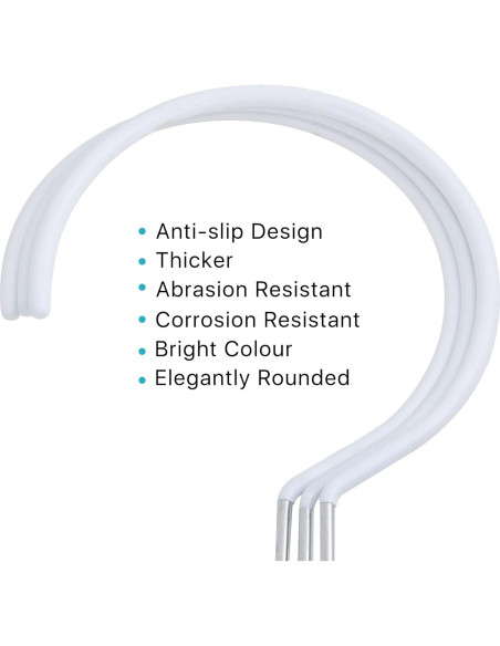 Ganchos Colgantes para Bufandas Aemygo, 15 Pcs Antideslizantes Ganchos Colgantes para Bufandas Aemygo, 15 Pcs Antideslizantes