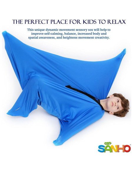 Calcetín Sensorial Dinámico Sanho Yopo Pequeño Azul 3-5 Años Calcetín Sensorial Dinámico Sanho Yopo Pequeño Azul 3-5 Años