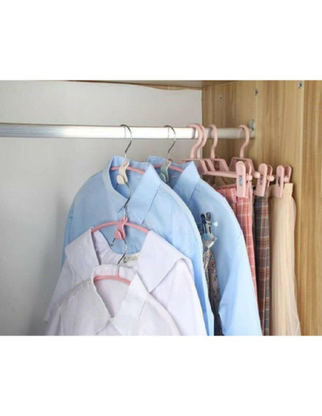 Ganchos Conectores para Perchas Genérico 40 Pcs Ahorra Espacio Ganchos Conectores para Perchas Genérico 40 Pcs Ahorra Espacio