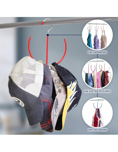 Organizador Colgante Multiusos EASYVIEW para Bufandas y Cinturones