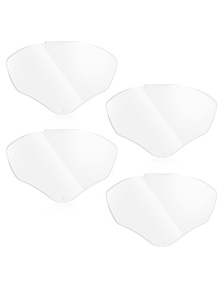 Lentes de Repuesto Feekoon para Pantalla Facial S8555 - 4 Piezas Lentes de Repuesto Feekoon para Pantalla Facial S8555 - 4 Piezas