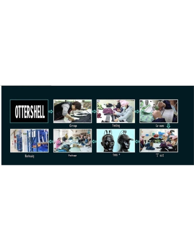 Visera de Sol Deportiva OTTERSHELL - Protección UV UPF 50+