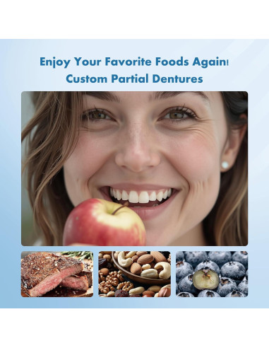 Dentaduras Removibles Personalizadas Qiivosm - 2 Dientes