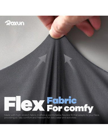 Paquete de 4 Gaiters para Cuello Transpirables UV Unisex