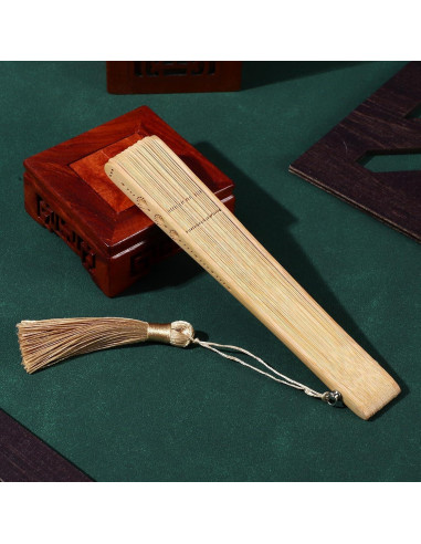 Abanico Plegable de Madera IMIKEYA 31.8cm Vintage para Mujeres