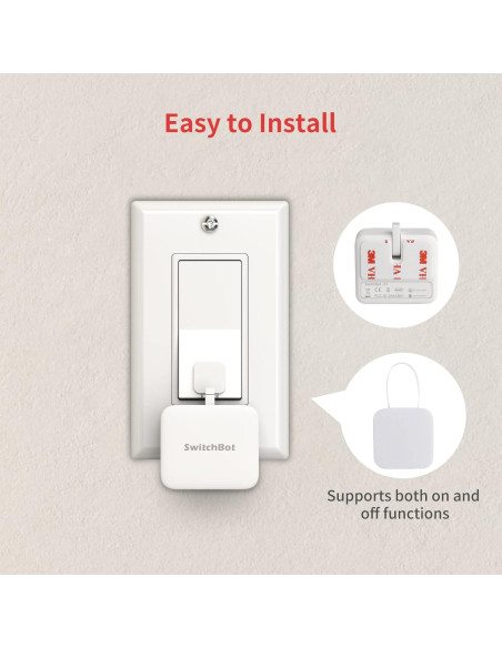 Interruptor Inteligente SwitchBot S1 - Control Remoto y APP Interruptor Inteligente SwitchBot S1 - Control Remoto y APP