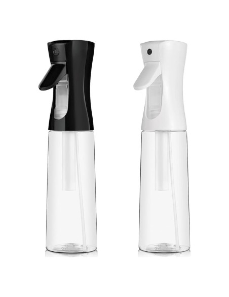 Botella Spray NGR 300ml Negra para Cabello y Limpieza Botella Spray NGR 300ml Negra para Cabello y Limpieza