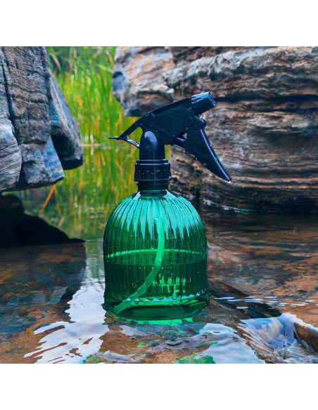 Botella de Spray Verde TIWPAJS 500ml Ajustable para Plantas Botella de Spray Verde TIWPAJS 500ml Ajustable para Plantas