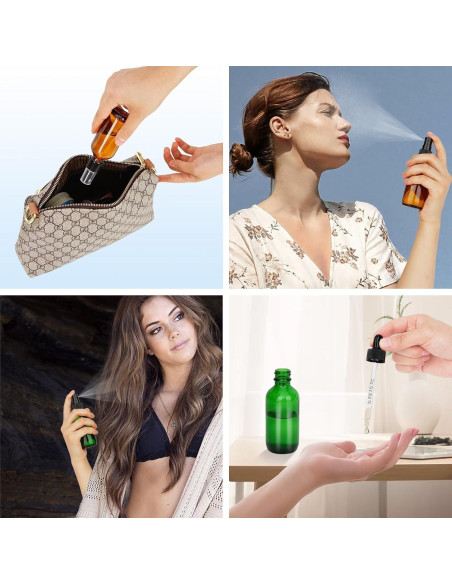 Botella de Spray Hachacha 240ml + 3 Mini Botellas 60ml Botella de Spray Hachacha 240ml + 3 Mini Botellas 60ml