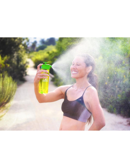 Botella de Agua en Spray Lunatec 750ml Azul - 3 en 1 Botella de Agua en Spray Lunatec 750ml Azul - 3 en 1