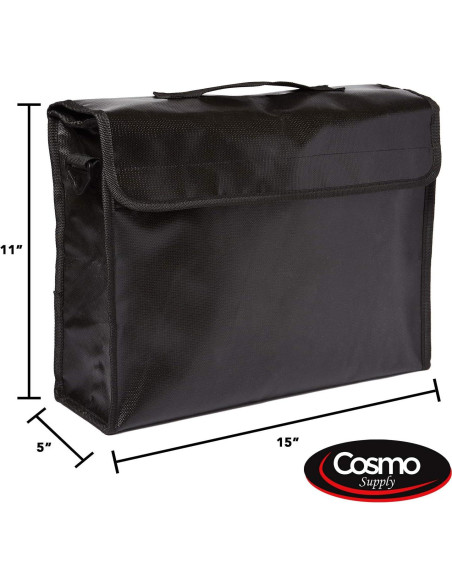 Juego de 2 Bolsas a Prueba de Fuego Cosmo Supply - Impermeables Juego de 2 Bolsas a Prueba de Fuego Cosmo Supply - Impermeables