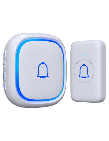 Timbre Inalámbrico LetsWill LDB-C12 1000ft IP66 56 Tonos
