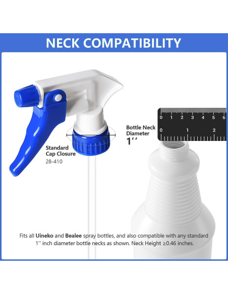 Paquete de 6 Boquillas de Reemplazo Uineko para Spray 25.9 cm Paquete de 6 Boquillas de Reemplazo Uineko para Spray 25.9 cm
