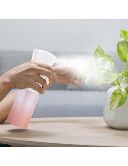 Botella de Spray VIGOR PATH Rosa Gradiente 150ml Neblina Continua Botella de Spray VIGOR PATH Rosa Gradiente 150ml Neblina Continua