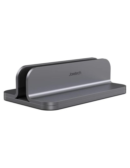 Soporte Vertical de Laptop JOKItech Aluminio Gris Espacial Soporte Vertical de Laptop JOKItech Aluminio Gris Espacial