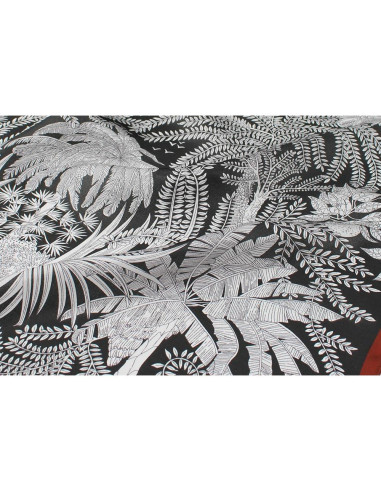 Bufanda de Seda 100% ANDANTINO 53x53 cm Diseño Floral