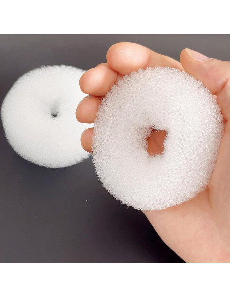 Set de 2 Hacedores de Moño Medianos SQULIGT - 7.6 cm Blanco Set de 2 Hacedores de Moño Medianos SQULIGT - 7.6 cm Blanco