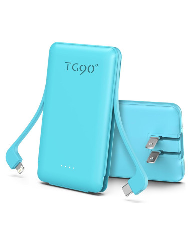 Cargador Portátil TG90 5000mAh con Enchufe Plegable