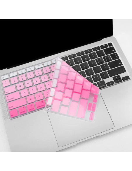 Cubierta de Teclado Silicona Lucocia MacBook Air 13" 2020-2022 Cubierta de Teclado Silicona Lucocia MacBook Air 13" 2020-2022