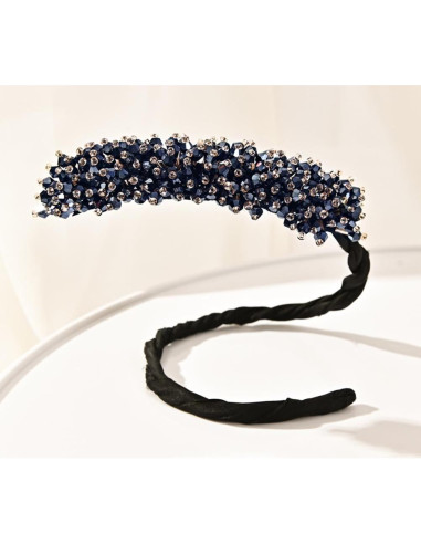 2 Piezas Fabricador de Moño Strass QUUPY Rosa y Azul