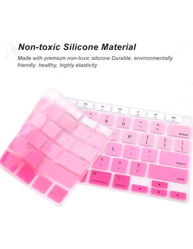 Cubierta de Teclado Silicona Lucocia MacBook Air 13" 2020-2022