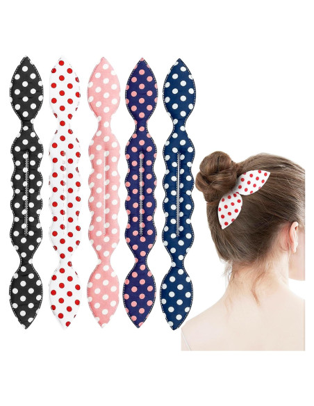 Juego de Accesorios para el Cabello Deft - Creador de Moño y Trenzador Juego de Accesorios para el Cabello Deft - Creador de Moño y Trenzador