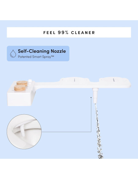 Bidet TUSHY Spa 3.0 de Bambú con Agua Fría a Cálida Bidet TUSHY Spa 3.0 de Bambú con Agua Fría a Cálida