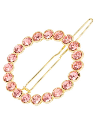 Horquilla Brillante L. Erickson Tige Boule Rosa 5.72x3.81cm