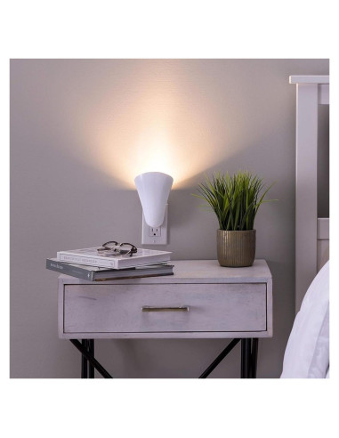 Lámpara Uplighter GU10 Auraglow AG615 para Bombilla LED