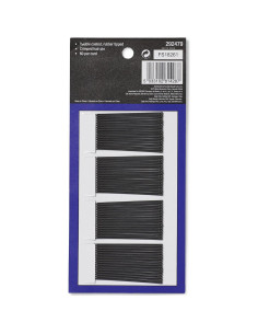 Pinzas para Cabello Profesionales Salon Care Supreme Negras 60 Unidades 2