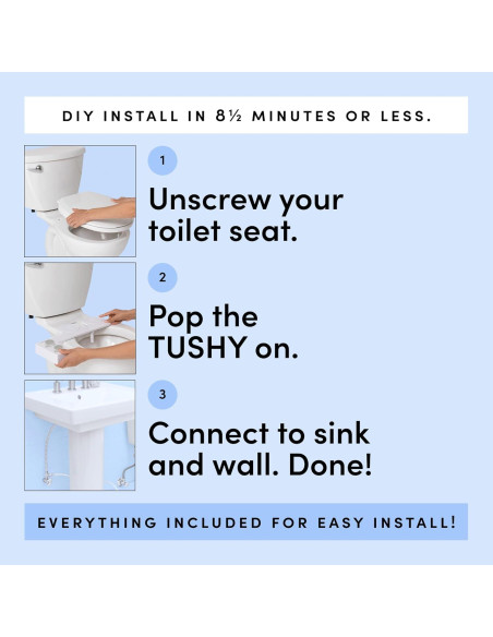 Bidet TUSHY Spa 3.0 de Bambú con Agua Fría a Cálida Bidet TUSHY Spa 3.0 de Bambú con Agua Fría a Cálida