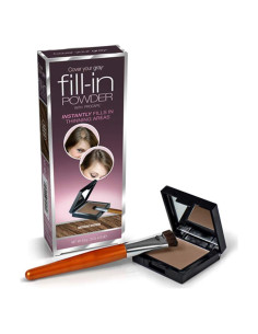 Polvo Relleno para Cabello Fisk - Marrón Medio, 68g