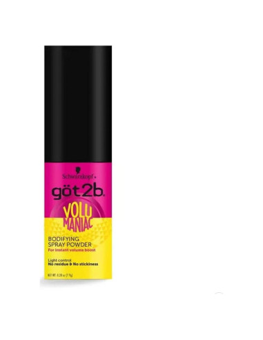 Got2b Volumaniac Spray Powder 7.87 g - Volumen Instantáneo