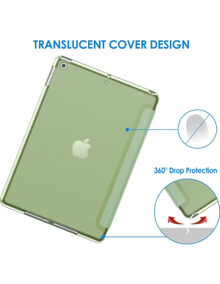 Funda JETech para iPad 10.2" 2021/2020/2019 Verde Matcha Funda JETech para iPad 10.2" 2021/2020/2019 Verde Matcha