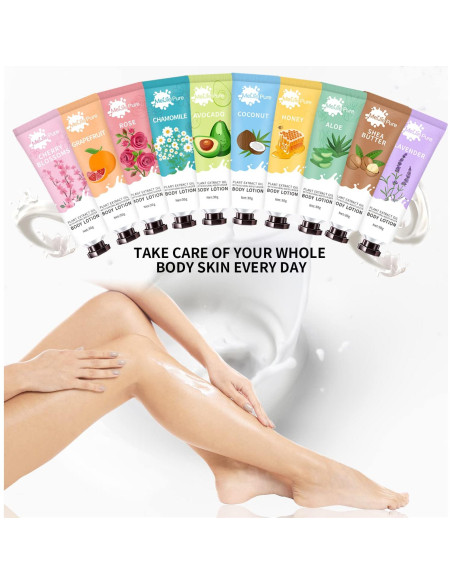 Paquete de 20 lociones corporales naturales DBEAUTYM 30g Paquete de 20 lociones corporales naturales DBEAUTYM 30g