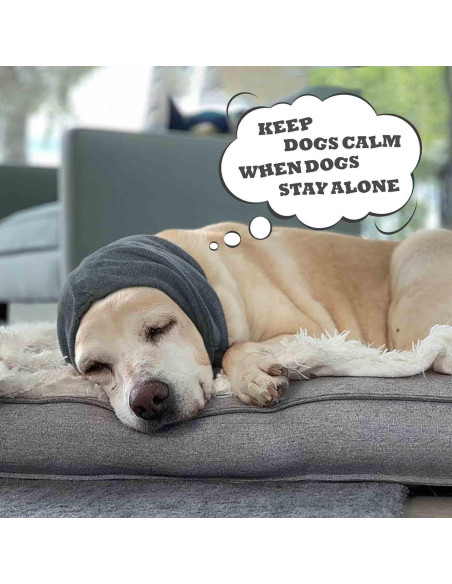 Sudadera Calmante para Perros IDOMIK Gris Grande - Reducción de Ruido Sudadera Calmante para Perros IDOMIK Gris Grande - Reducción de Ruido