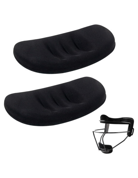 Almohadilla de Barbilla de Reemplazo MingQiEven 2 Pcs para Casco de Beisbol Almohadilla de Barbilla de Reemplazo MingQiEven 2 Pcs para Casco de Beisbol