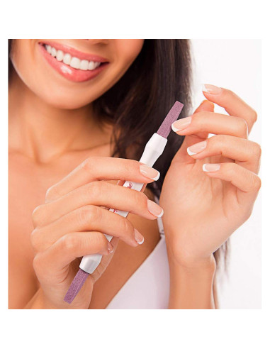 Lima de Uñas de Pómez Lurrose Doble Cabeza 15cm