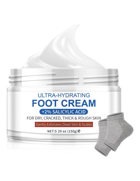 Crema para Pies Ultra Hidratante TEAWOO 150g + Calcetines Crema para Pies Ultra Hidratante TEAWOO 150g + Calcetines