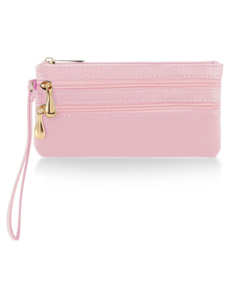 Cartera de muñeca Simarro de PU suave con múltiples bolsillos Cartera de muñeca Simarro de PU suave con múltiples bolsillos